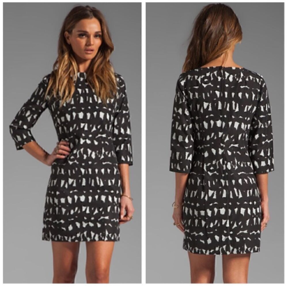Milly Of New York Graffiti Art Julia Dress